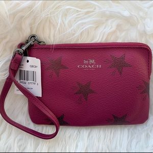 Pink Stars Canyon Coach Pouch Purse Wristlet Bag💗